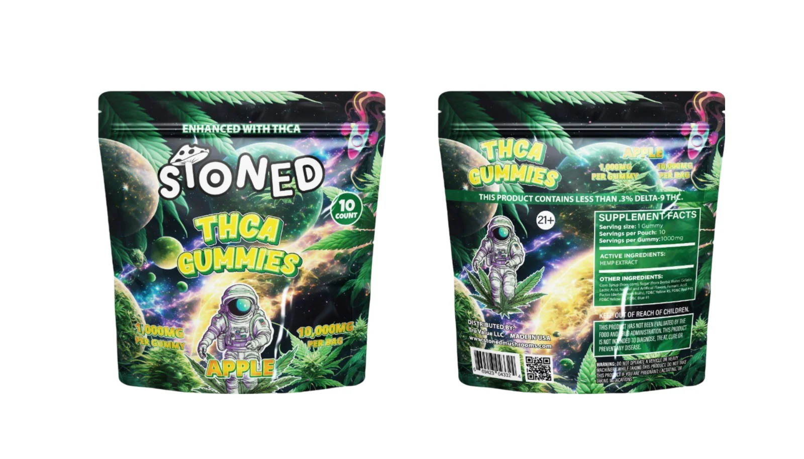 THCA GUMMIES Apple Flavor 10