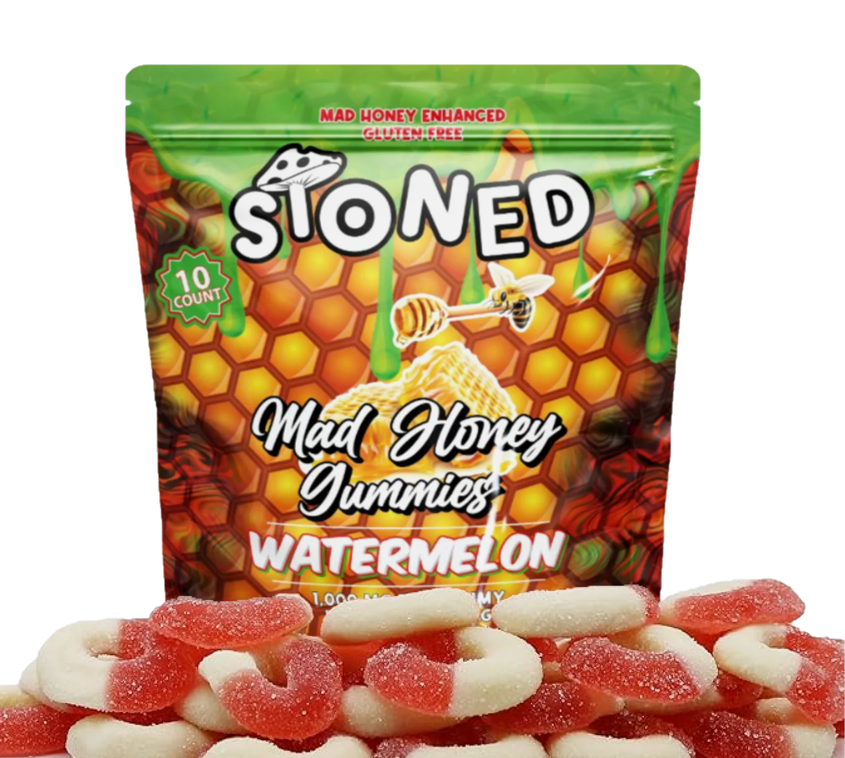 Mad Honey Gummies Watermelon Flavor