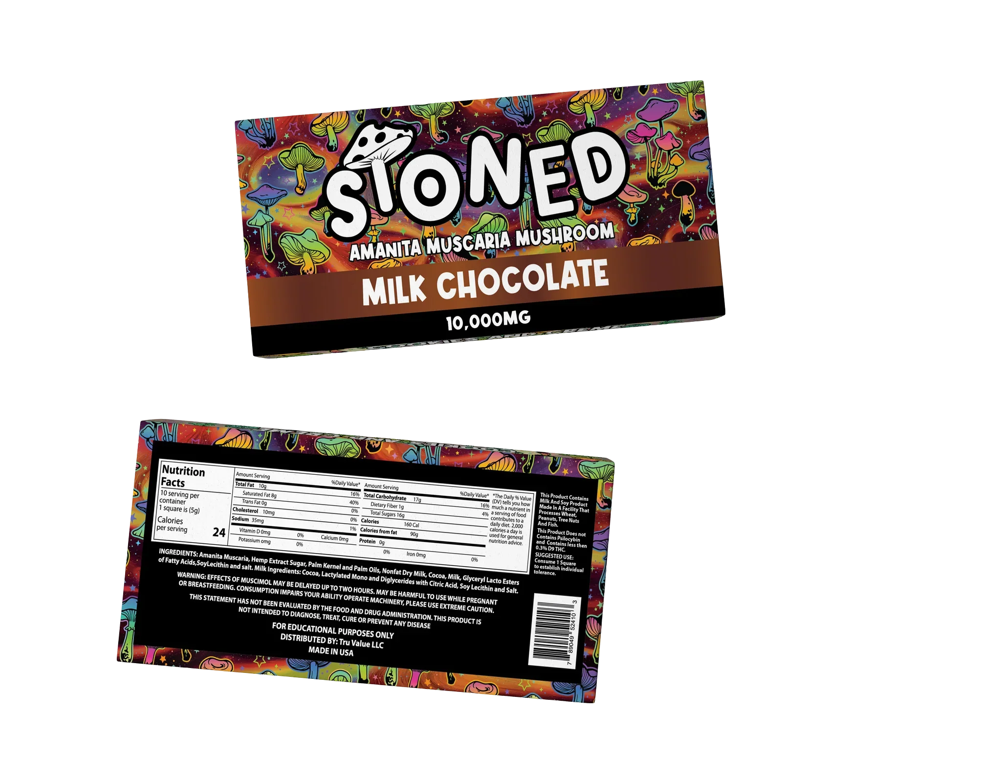 Amanita Muscaria Mushroom Chocolate Milk Chocolate Flavor 10